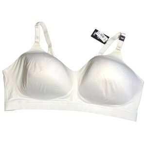Torrid Curve 46DD NWT White Wire Free Lightly Lined Everyday Back Smoothing Bra